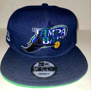 Tampa Bay Rays Snapback Hat New Era Adult Adjustable MLB